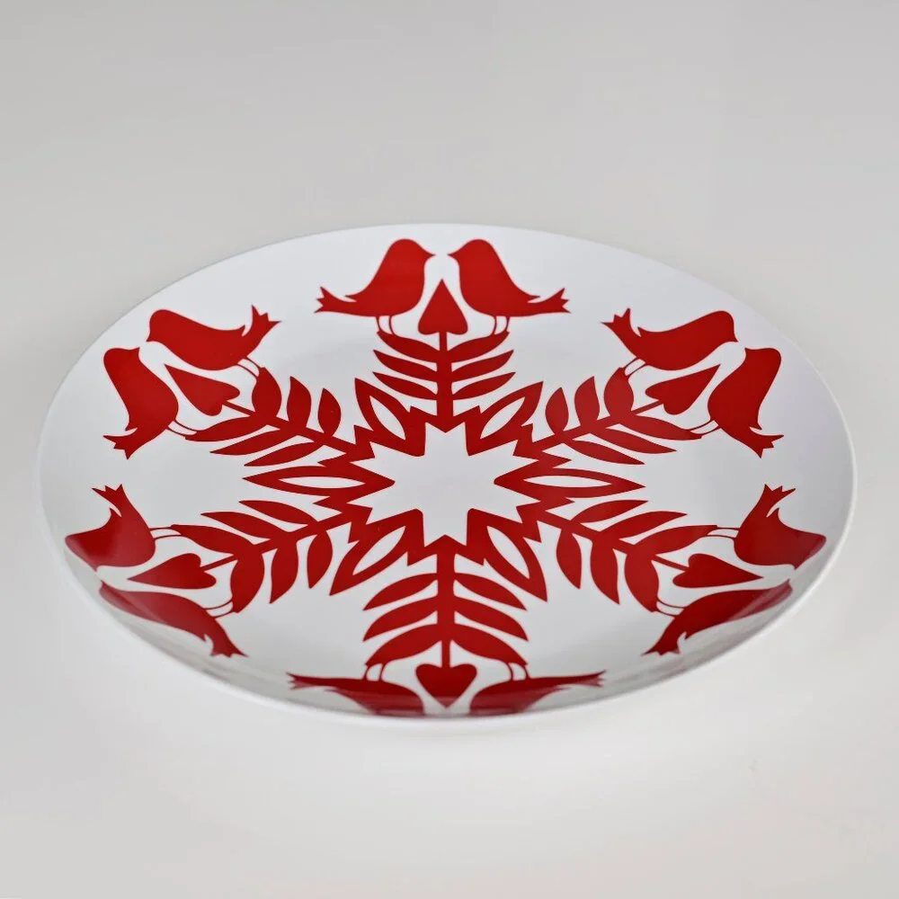 Retired Crate & Barrel Nordic Snowflake 13.75